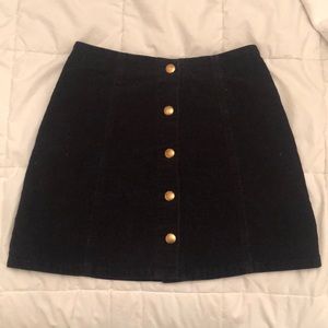 Topshop corduroy skirt. Size 4. BARELY WORN.
